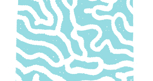 Motifs sinueux de corail